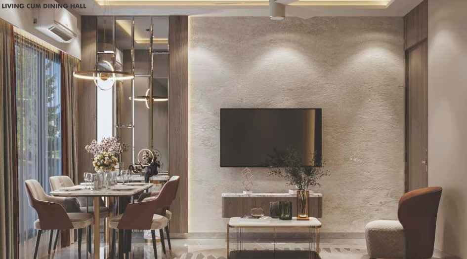 Anant-Serene-Park-1-bhk-living-cum-dining-hall